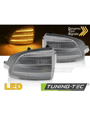 Répétiteurs latéraux à LED blancs pour VOLVO XC70 XC90 06-14