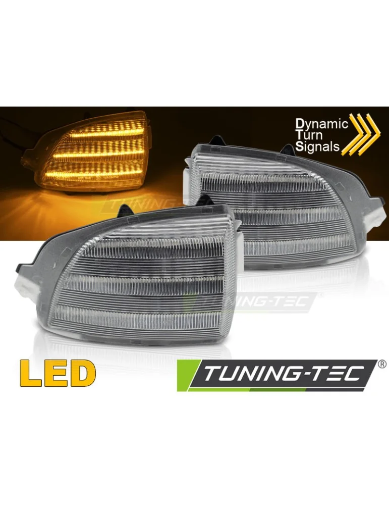 Répétiteurs latéraux à LED blancs pour VOLVO XC70 XC90 06-14