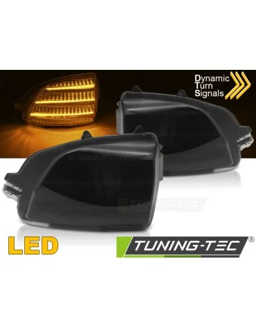 Répétiteurs latéraux à LED fumés pour VOLVO XC70 XC90 06-14