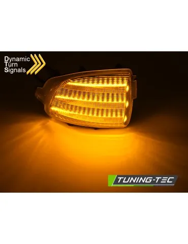 Répétiteurs latéraux à LED fumés pour VOLVO XC70 XC90 06-14