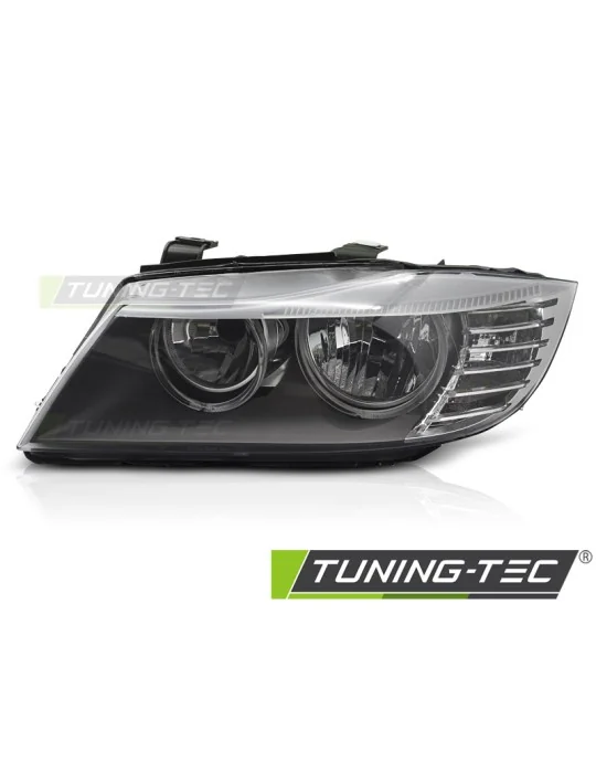 Phare halogène noir côté gauche pour BMW E90 E91 (2009 - 2011)