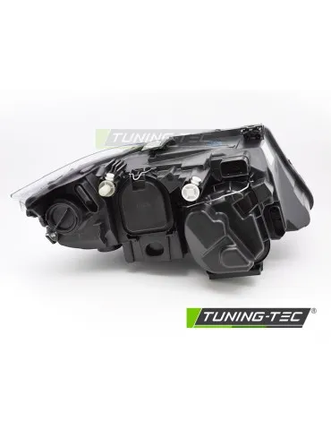 Phares halogène noirs pour BMW E90 E91 09-11