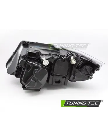 Phares halogène noirs pour BMW E90 E91 09-11