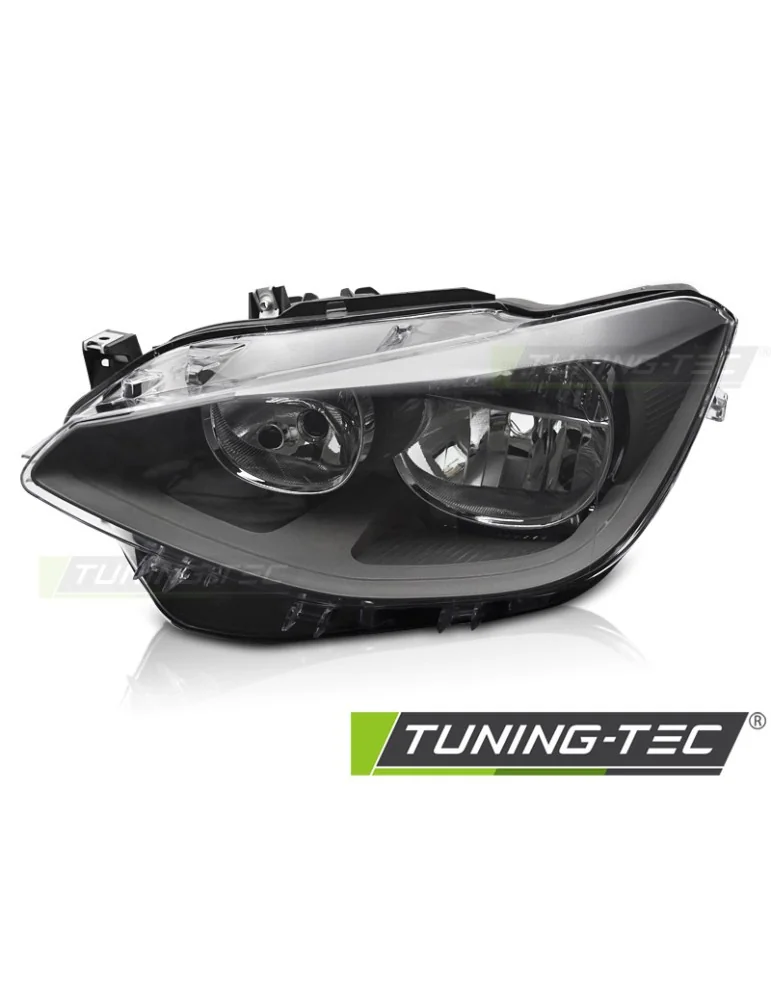 Phares halogène noirs pour BMW F20 F21 11-14