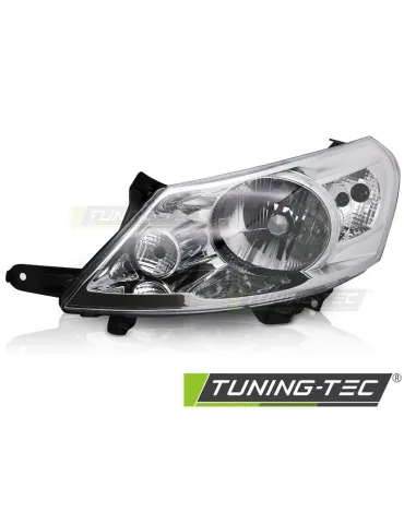 Phares halogène chromés pour CITROEN JUMPY PEUGEOT EXPERT FIAT SCUDO 07-16