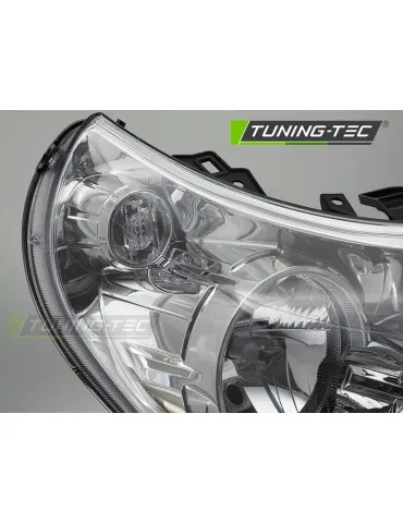 Phares halogène chromés pour DUCATO BOXER JUMPER 10-14
