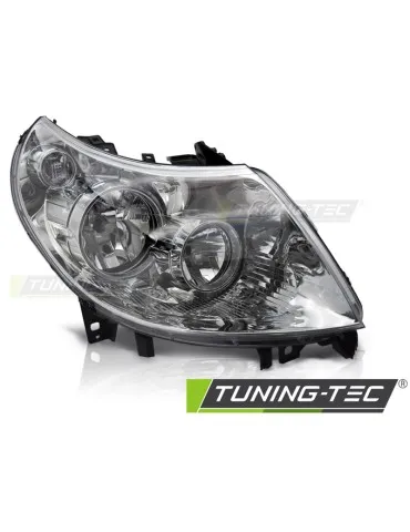 Phares halogène chromés pour DUCATO BOXER JUMPER 06-10