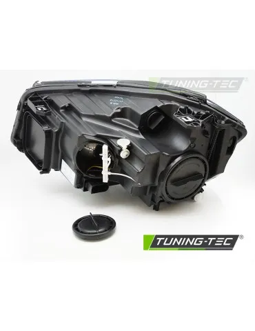 Phares halogène noirs pour MERCEDES W176 12-18