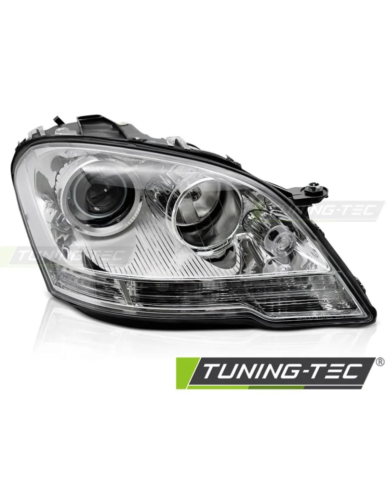 Phares halogène chromés pour MERCEDES W164 09-11