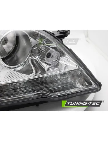 Phares halogène chromés pour MERCEDES W164 09-11