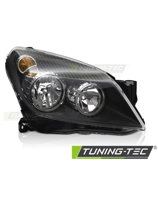Phare halogène noir côté droit pour Opel Astra H (2004 - 2010)