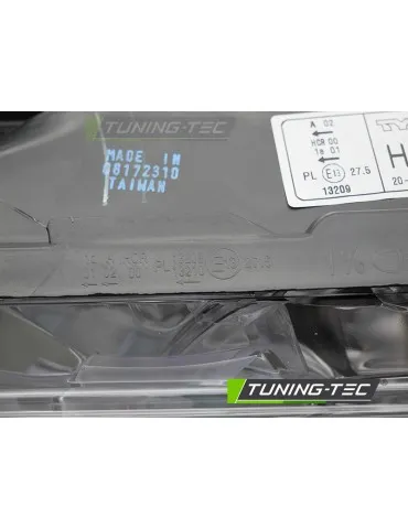 Phares halogène chromés pour CITROEN C4 PICASSO 06-10