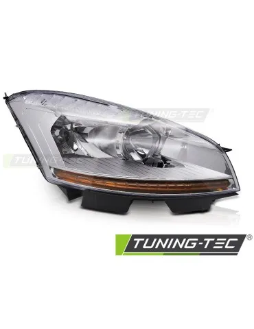 Phares halogène chromés pour CITROEN C4 PICASSO 06-10