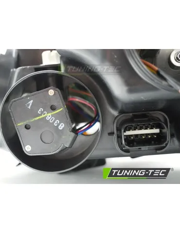 Phares halogène chromés pour CITROEN C4 PICASSO 06-10