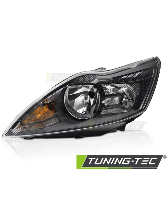 Phare halogène noir côté gauche pour Ford Focus MK2 (2008 - 2010)