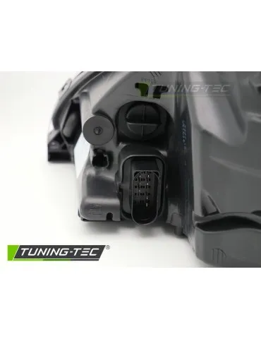 Phares halogène noirs pour FORD FOCUS MK2 08-10