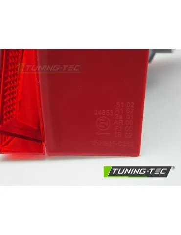 Feux arrière rouges blancs pour SKODA FABIA 07-14