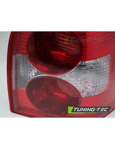 Feux arrière rouges blancs pour VW PASSAT 3BG 00-05 VARIANT