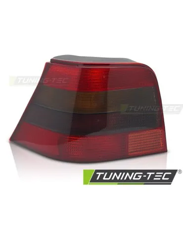 Feux arrière fumés rouges pour VW GOLF IV 97-03 berline à hayon