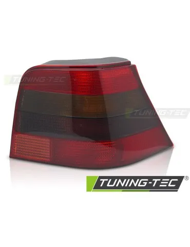 Feux arrière fumés rouges pour VW GOLF IV 97-03 berline à hayon