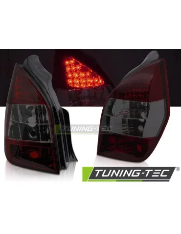 Feux arrière à LED fumés rouges pour CITROEN C2 11.03-10