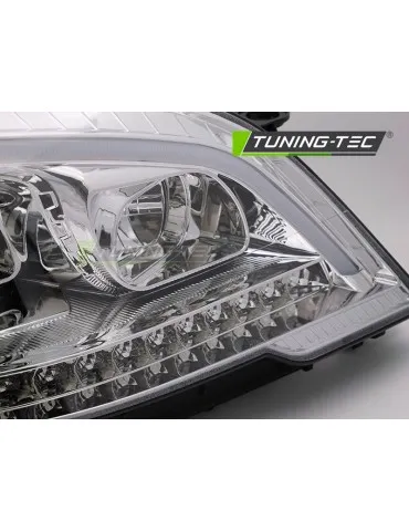 Phares à LED chromés pour MERCEDES W164 ML M-KLASA 09-11