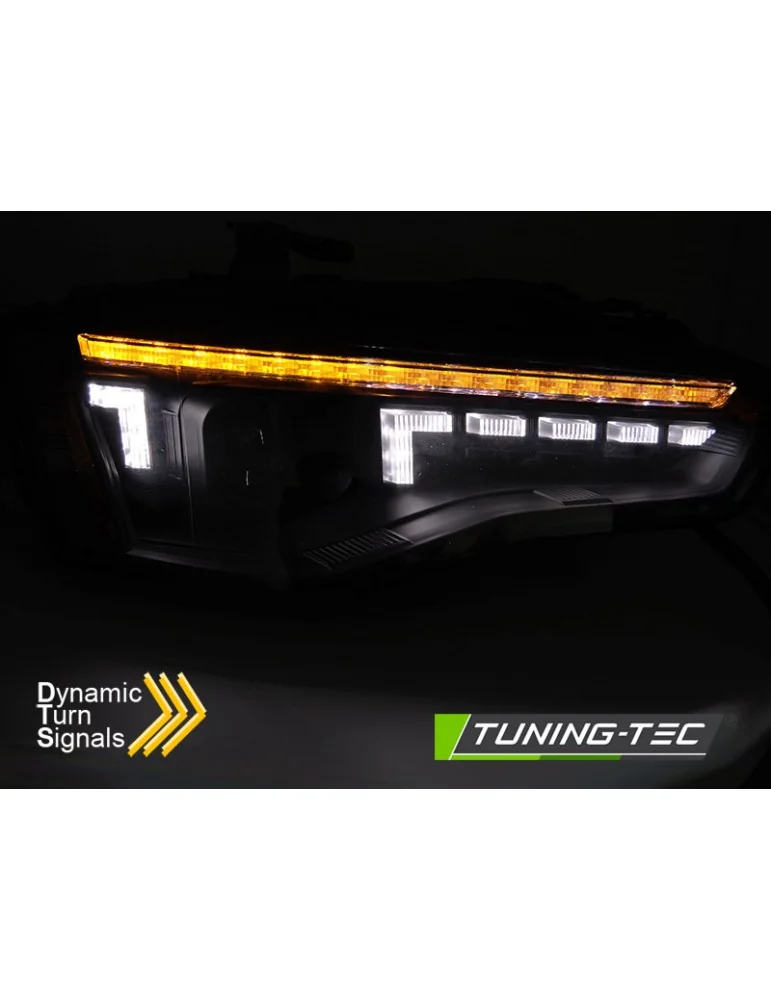 Phares au xénon noirs pour AUDI A5 11-16