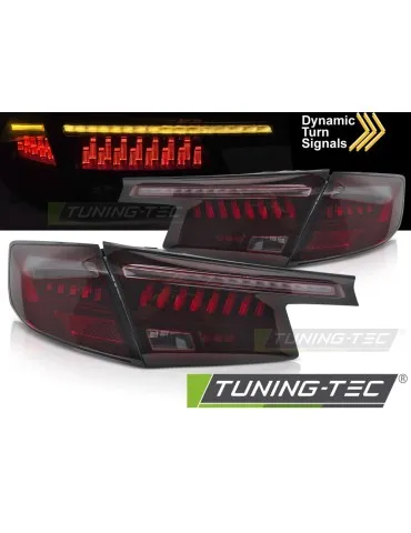 Feux arrière à LED fumés rouges pour HONDA CIVIC XI 21- berline à hayon