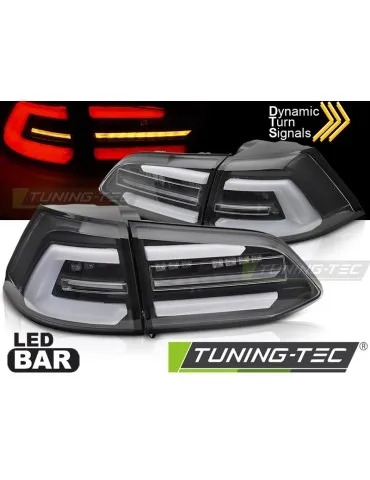 Feux arrière à LED noirs pour VW GOLF 7 13-17 Break