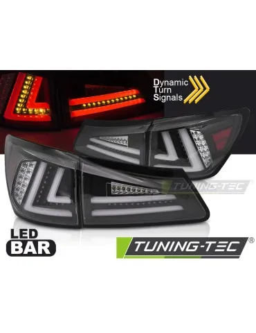Antibrouillards à LED noirs pour LEXUS IS II 06-13