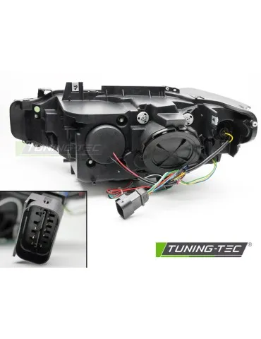 Phares à LED chromés pour BMW F30/F31 11-15