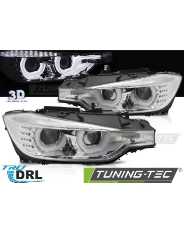 Phares chromés pour BMW F30/F31 10.11 05.15