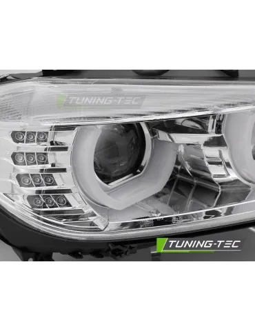 Phares chromés pour BMW F30/F31 10.11 05.15
