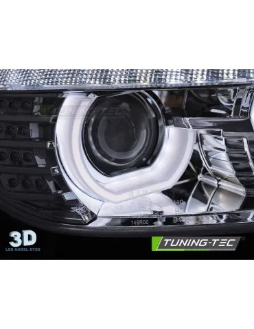 Phares chromés pour BMW F30/F31 10.11 05.15