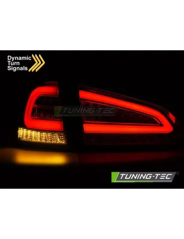 Feux arrière à LED rouges blancs pour FORD FOCUS MK 3 Break 11-18