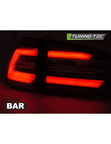 Feux arrière à LED noirs fumés pour VW GOLF 7 17-19 Break