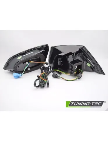 Feux arrière à LED noirs fumés pour VW GOLF 7 17-19 Break