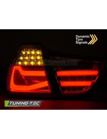 Feux arrière à LED fumés rouges pour BMW E90 09-11