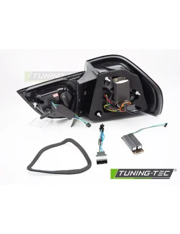 Feux arrière à LED fumés rouges pour BMW E90 09-11
