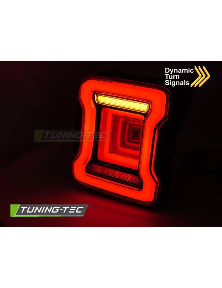 Feux arrière à LED rouges pour CHRYSLER JEEP WRANGLER JL 18-23