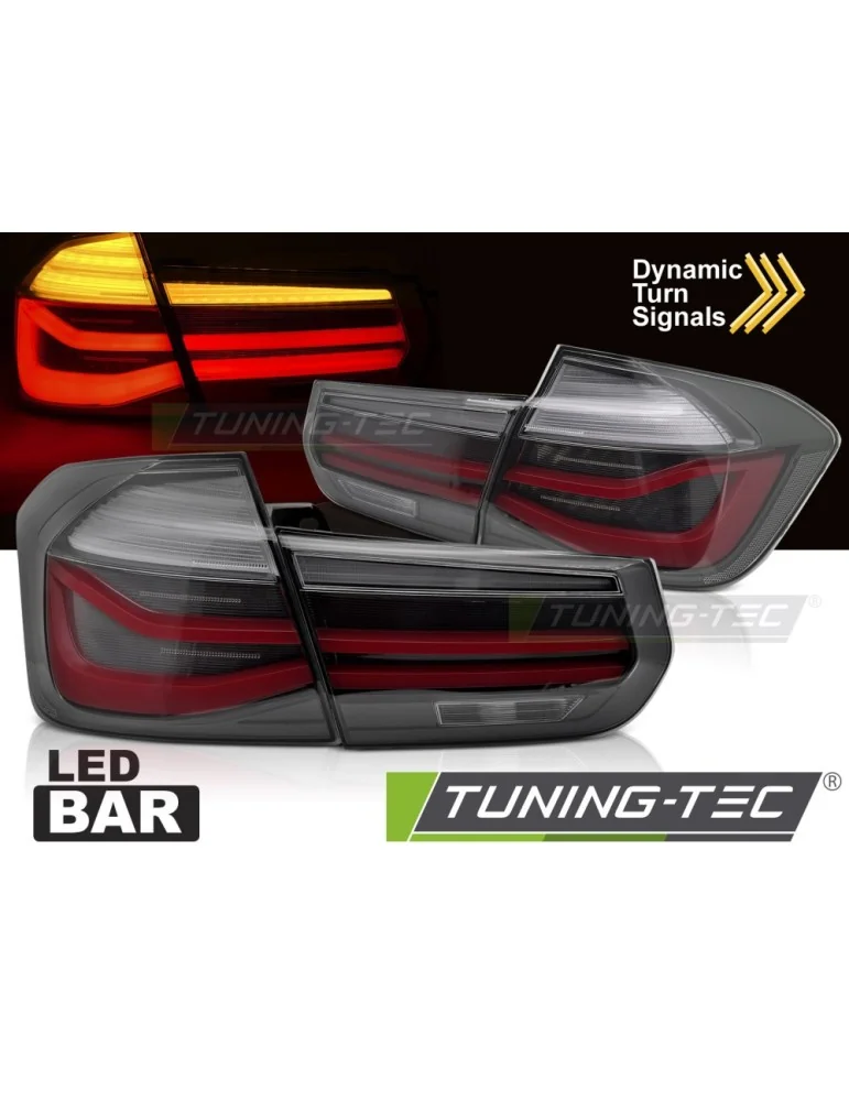 Feux arrière à LED fumés pour BMW F30 11-18