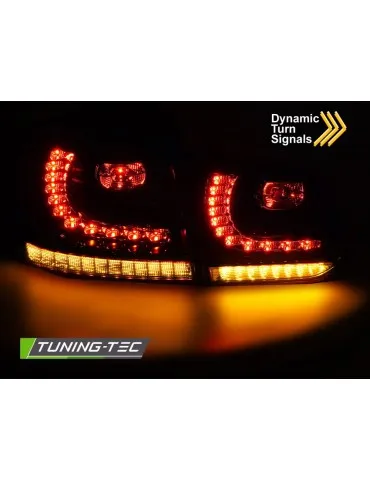 Feux arrière à LED fumés pour VW GOLF 6 08-13