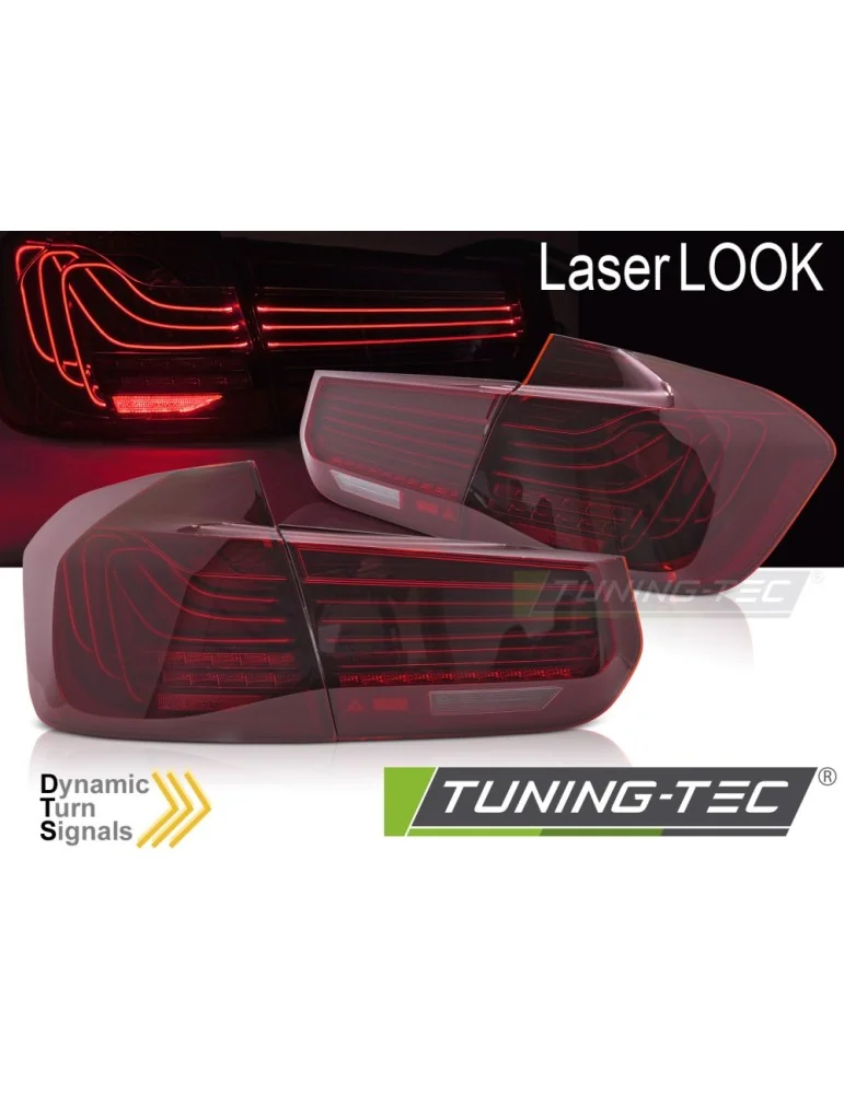 Feux arrière à LED rouges pour BMW F30 11-18