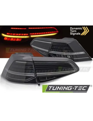 Feux arrière à LED fumés pour VW GOLF 7 13-19