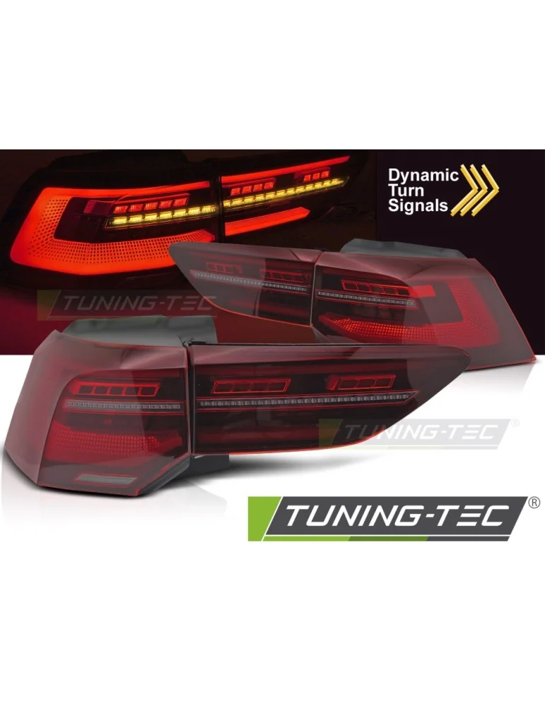Feux arrière à LED rouges pour VW GOLF 8 19-24