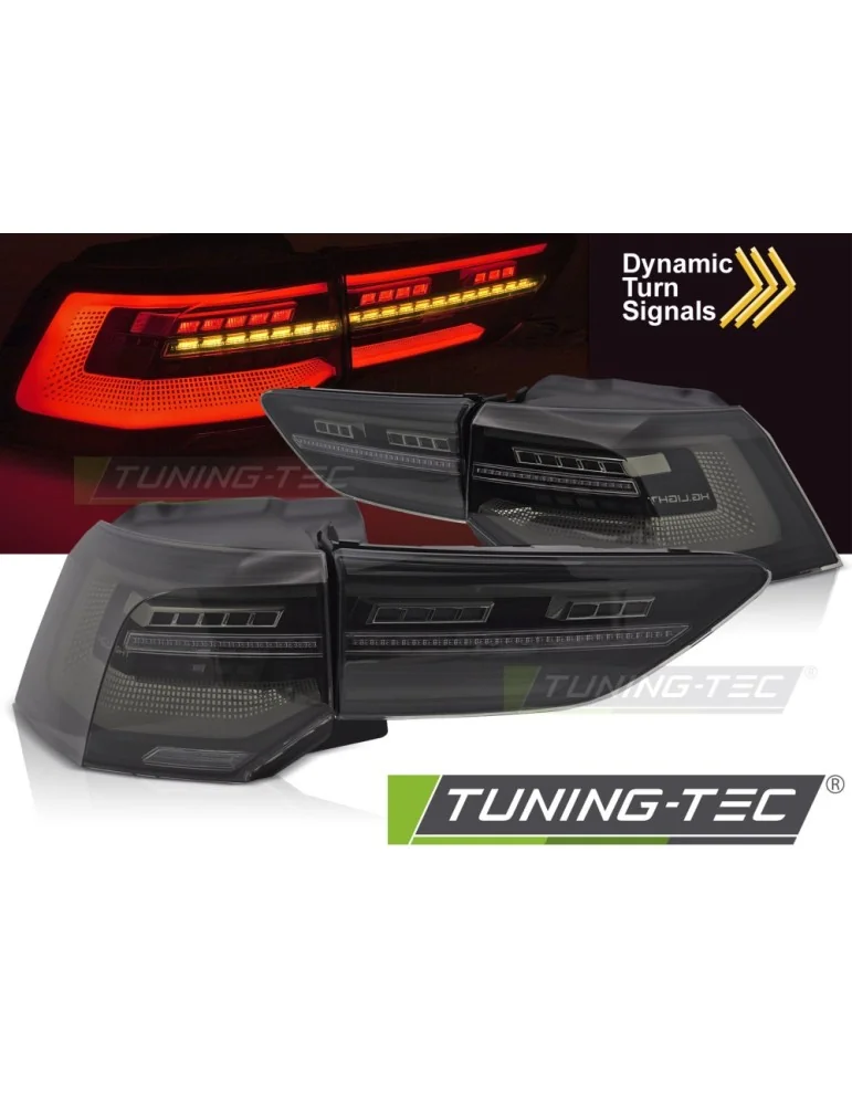 Feux arrière à LED fumés pour VW GOLF 8 19-24