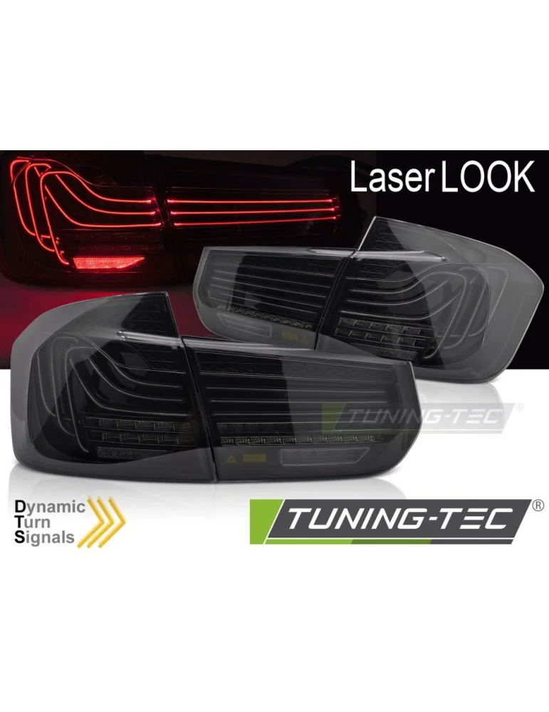 Feux arrière à LED fumés pour BMW F30 11-18
