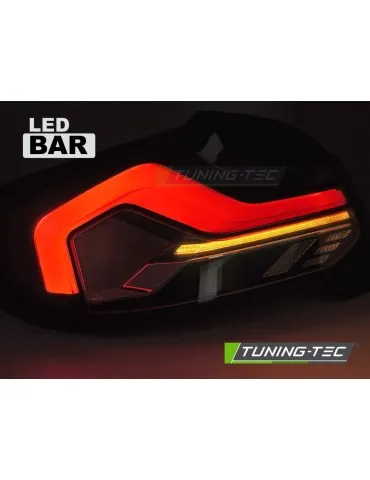 Feux arrière à LED fumés rouges pour BMW F22 F23 F87 14-21