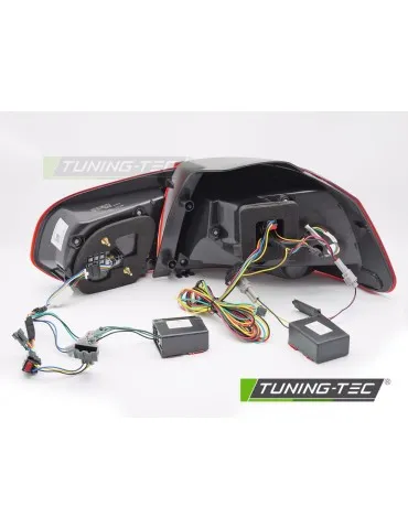 Feux arrière à LED rouges pour VW GOLF 6 08-13