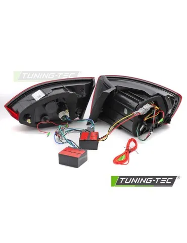Feux arrière à LED rouges blancs pour VW JETTA VI 11-14